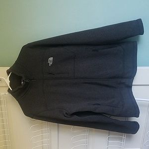 The North Face Jacket Gordon Lyon Gray Full Zip Jacket Fleece